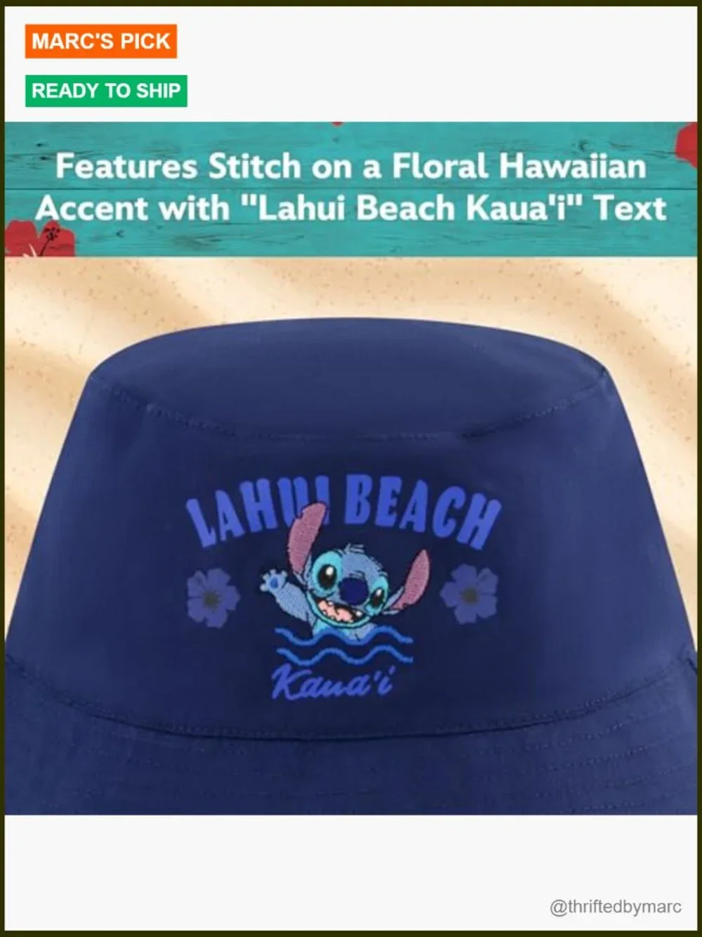Disney Stitch Dad Hat, Adult Cotton Baseball Cap with Curved Brim